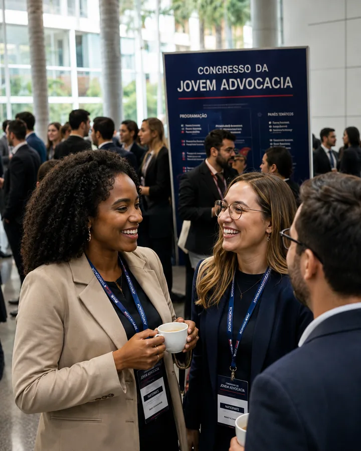 Networking no Congresso da Jovem Advocacia